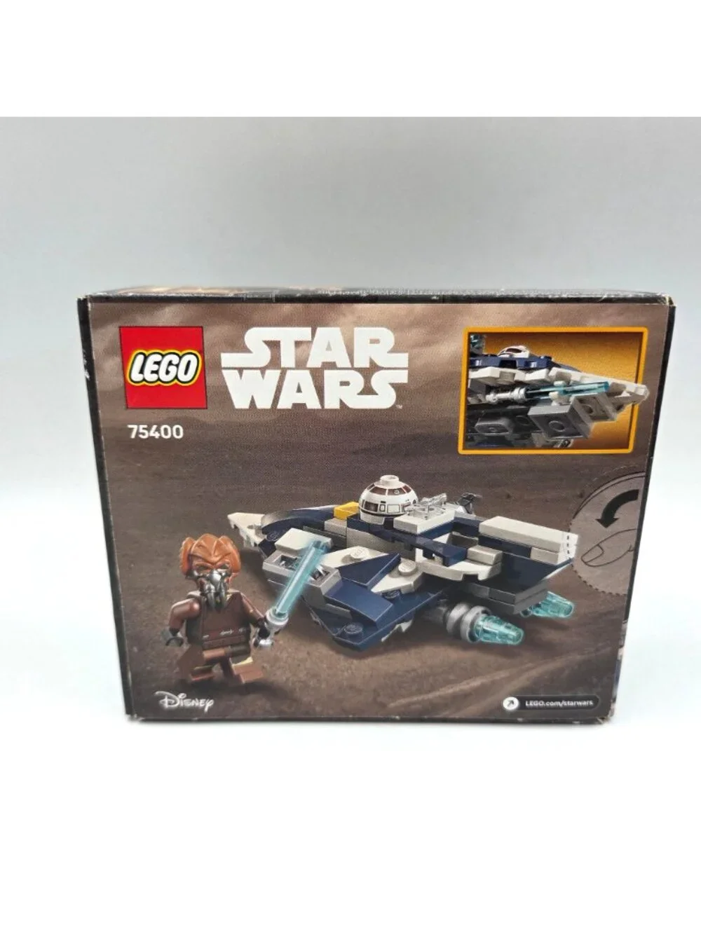 Lego Star Wars 75400 Plo Koons Jedi Starfighter Microfighter 89 Pcs NEW SEALED